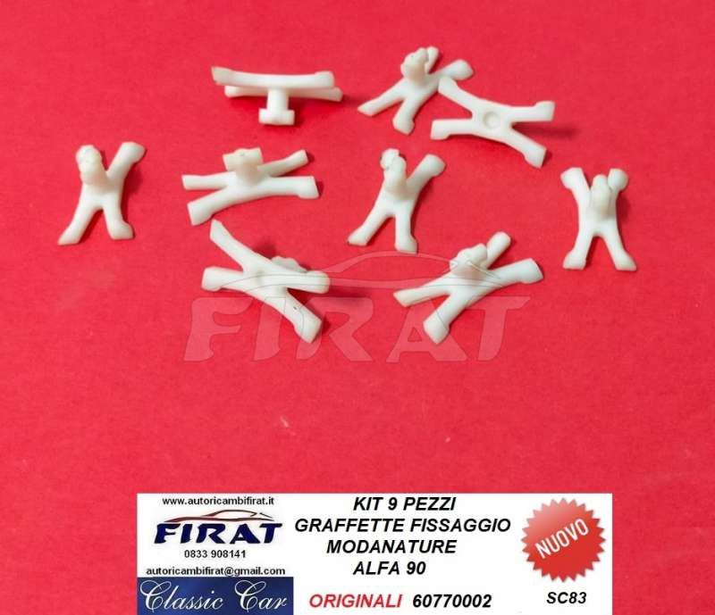 GRAFFETTA FISSAGGIO MODANATURE ALFA 90 (60770002)